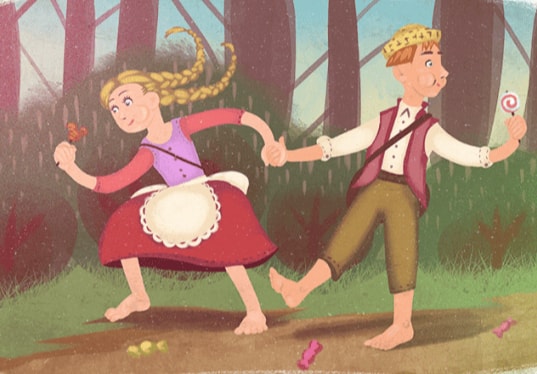 Fairy tale Hansel & Gretel