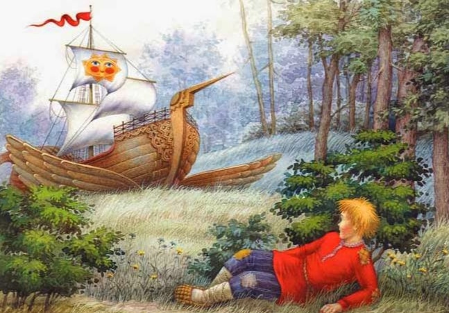 Fairy tale The Fool And The Flying Ship