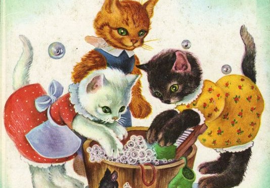 Fairy tale Three Little Kittens